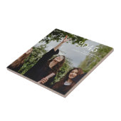 Custom Graduation Farewell Gift Photo Fliese (Seite)