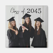 Custom Graduation Farewell Gift Photo Magnet (Vorne)