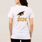 Custom Graduation Photo Shirt Class of 2026 (Rückseite)