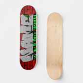 CUSTOM GRAFFITI SKATEBOARD *E-MAIL UNTEN ZUR BESTE (Vorderseite)