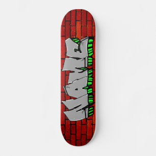 CUSTOM GRAFFITI SKATEBOARD / PERSONALISIERT GRAFFI