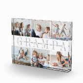 Custom Grampa Grandchildren Fotoblock (Rechts)