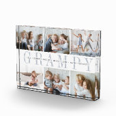 Custom Grampy Grandchildren Fotoblock (Rechts)