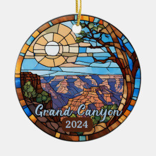 Custom Grand Canyon Imitate verklebtes Glas Keramik Ornament