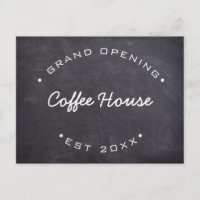 Custom Grand Opening Your Coffee House