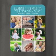 Custom Grandkids Names Instagram 9 Foto Collage