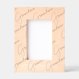 Custom Grandma Picture Frame, Portrait, Granny Geätzte Rahmen