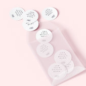 Custom Graphic Classic Round Sticker Labels