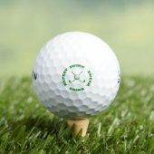 Custom Graphic Golf Balls, Golf Lover Geschenkidee Golfball (Insitu T-Shirt)