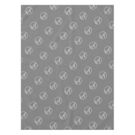 Custom Gray Restaurant Trade Show Logo Business Tischdecke