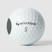 Custom Gray Taylor Made TP5 Golf Balls Golfball (Logo)