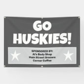 Custom Gray Team Banner (Horizontal)