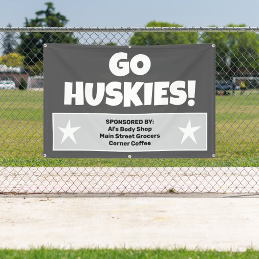 Custom Gray Team Banner (InSitu)