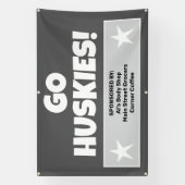 Custom Gray Team Banner (Vertikal)