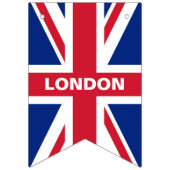 Custom Great Britain bunting Wimpelkette (Zweite Fahne)