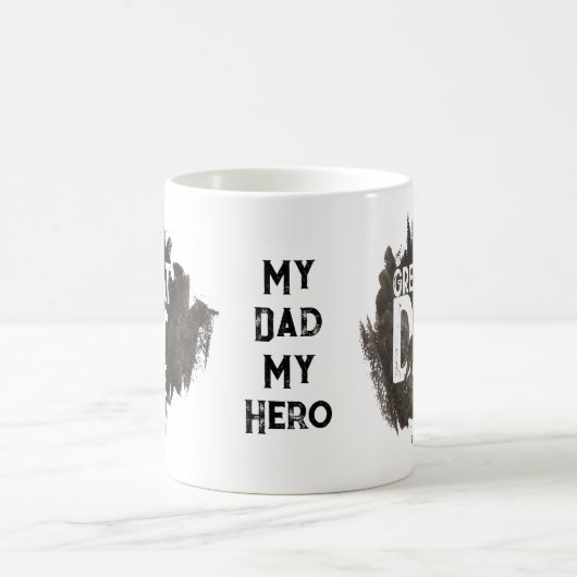 Custom Great Dane Vater Vater's Day Hund Lover Kaffeetasse (Mittel)