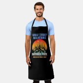 Custom Great Smoky Mountains National Park Schürze (Getragen)