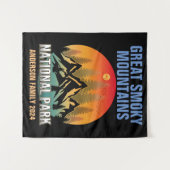 Custom Great Smoky Mountains National Park Wandteppich (Vorderseite (Horizontal))