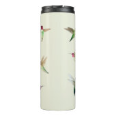 Custom Green Anna's Hummingbird Thermosbecher (Rückseite)