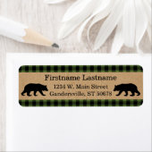 Custom Green Black Country Check Plaid Pattern (Insitu)