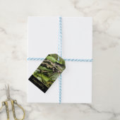 Custom Green Black Gold Einzigartig Geschenkanhänger (Mit Garn)