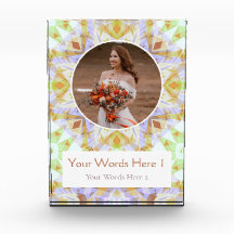 Custom Green Brown Star Hochzeitspende