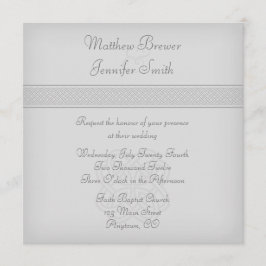 Custom Green Celtic Knot Square Hochzeit Einladung