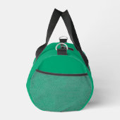 Custom green duffle bag for tennis player (Rechts)