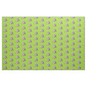 Custom Green Fabric Happy Halloween mit Hexe Stoff (Yard (91,4 cm))