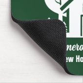 Custom Green Forest House Real Estate Company Mousepad (Ecke)