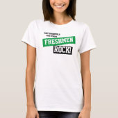 Custom Green Freshman High School T-Shirt (Vorderseite)