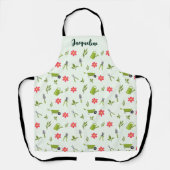 Custom Green Garden Schürze (Vorderseite)