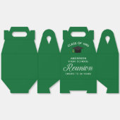 Custom Green High School Alumni Wiedersehen-Partys Geschenkschachtel (Ungeklappt)