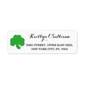 Custom Green Kleeblatt Closing Irish St Patricks D (Vorne)