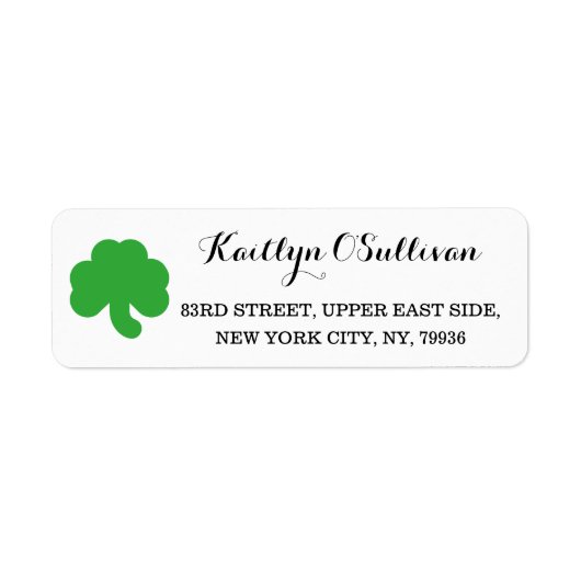 Custom Green Kleeblatt Closing Irish St Patricks D (Vorne)