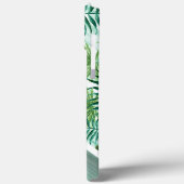 Custom Green Palm Blätter Tropical Summer Pattern Case-Mate iPhone Hülle (Rückseite / Links)