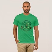Custom Green Sharmrock Tree of Life T-Shirt (Vorne ganz)