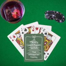 Custom Green Whimsical Doodle Christmas Gift