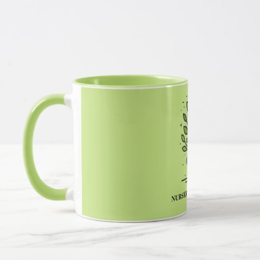 Custom Greenleaf Nursery Branding  Tasse (Links)