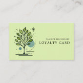 Custom Greenleaf Nursery Branding Treuekarte (Vorderseite)