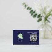 Custom Greenleaf Nursery Branding Visitenkarte (Stehend Vorderseite)