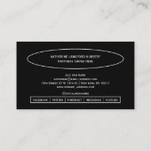 Custom Greenleaf Nursery Branding  Visitenkarte (Rückseite)