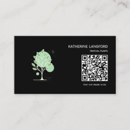 Custom Greenleaf Nursery Branding  Visitenkarte