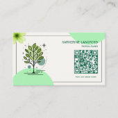 Custom Greenleaf Nursery Branding Visitenkarte (Vorderseite)