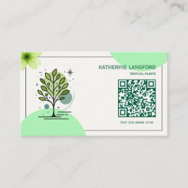 Custom Greenleaf Nursery Branding  Visitenkarte