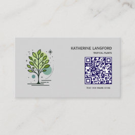 Custom Greenleaf Nursery Branding  Visitenkarte