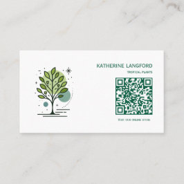 Custom Greenleaf Nursery Branding  Visitenkarte