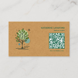 Custom Greenleaf Nursery Branding  Visitenkarte
