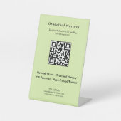 Custom Greenleaf Nursery Branding WiFi Sockelschild (Vorderseite)