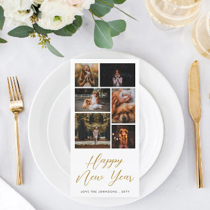 Custom Greeting Photo Collage Karte